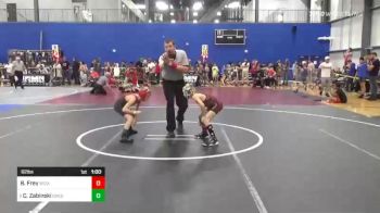 62 lbs Quarterfinal - Brysen Frey, Wizards Wrestling vs Colton Zabinski, Greg Gomez Trained