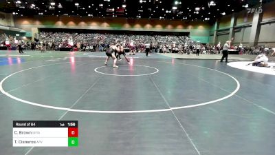 215 lbs Round Of 64 - Cohen Brown, Sahuarita vs Troy Cisneros, Apple Valley