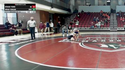 125 lbs Round Of 16 - Ethan York, Presbyterian vs Brad Yokum, NC State