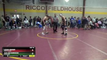 157 lbs Cons. Round 1 - Louis Geiger, Walsh Jesuit vs Sam Richardson, Hillsboro