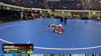 85 lbs Semifinal - Jaxon Lemke, Askren Wrestling Academy vs Joshua Sanders, Red Cobra