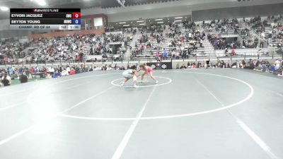 50 kg Champ. Rd Of 64 - Eyvori Jacquez, Spire Wrestling Club vs Deyton Young, Missouri Baptist Wrestling Club