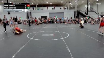 88 lbs Round 1 (4 Team) - Gavin Fernald, Smitty`s Barn vs Tyler Zabriskie, The Outsiders
