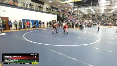 215 lbs Cons. Round 2 - Sullivan King, Black River Falls vs Gabriel Erickson, Cumberland