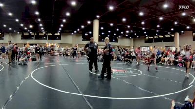 110 lbs 1st & 3rd (16 Team) - Christina Bivins, Team Arkansas vs December Johnson, Fairly Odd Wrestlers