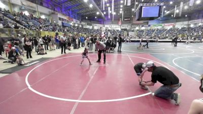 52 lbs Consi Of 8 #2 - Owen Meyer, War vs Chason Lyons, Moffat County Youth Wrestling