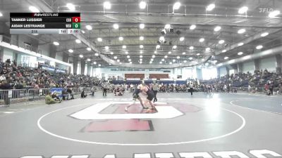 215 lbs Round 2 (3 Team) - Tanner Lussier, Salem-Cambridge Sr HS vs Aidan LeStrange, Wayne Sr HS