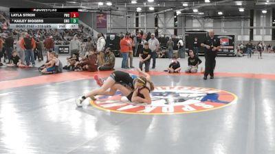 135 lbs Cons. Semis - Stella Conley, Beaver Dam Wrestling Club vs Emma Cook, Silver Valley Wrestling Club