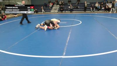150 lbs 5th Place Match - Andrew Hensley, Liberty North vs Trevin Maciel, Great Bend HS