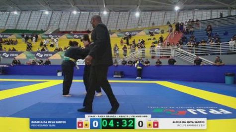 ALEXIA DA SILVA SANTOS vs RAFAELA DA SILVA SANTOS 2026 FPJJ Circuito Paulista GI Etapa 3