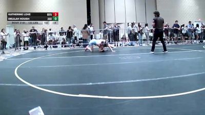 123 lbs 3rd Place - Crystal Loera, Garden City HS vs Katherine Love, Royalty WC