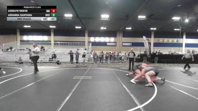 175 lbs 3rd Place - Adeilyn Reeve, Jimenez Trained Academy vs Arianna Santana, Khutulun