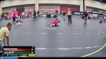 65 lbs Round 5 (6 Team) - Silas Bauer, Team Mitten vs Baran Stevens, Midwest Xtreme Wrestling