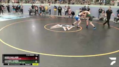 130 lbs Round 1 - Amos Ballard, Marathon Wrestling Club vs Kayden Ahern, Chugach Eagles Wrestling Club