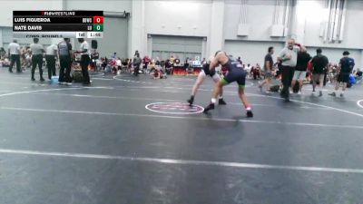 135 lbs Cons. Round 3 - Luis Figueroa, Bulloch Bandits Wrestling Club vs Nate Davis, Level Up