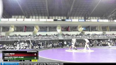 144 lbs Quarters & 1st Wb (16 Team) - Luke Mead, Norfolk vs Brecken Crist-Funk, Manhattan HS