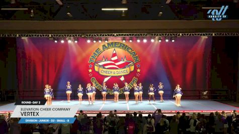 Elevation Cheer Company - Vertex [2023 L3 Junior - D2 - Small - B Day 2] 2023 The American Royale Sevierville Nationals