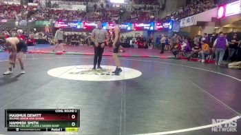 AA - 132 lbs Cons. Round 2 - Hammish Smith, Missoula Big Sky / Loyola Sacred Heart vs Maximus DeWitt, Billings Senior High School