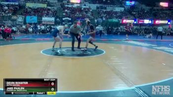 A - 126 lbs Cons. Round 2 - Devin Rossiter, Butte Central vs Jake Phalen, Custer Co. (Miles City)