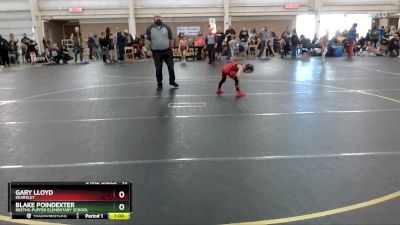 49 lbs Round 2 - Blake Poindexter, Reeths-puffer Elementary School vs Gary Lloyd, Kearsley