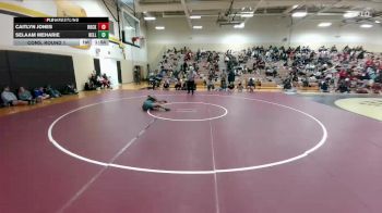 130 lbs Cons. Round 1 - Caitlyn Jones, Prosper Rock Hill vs SELAAM MEHARIE, Hurst L.D Bell