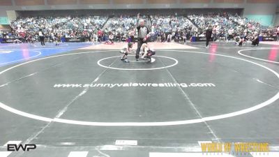 49 lbs Round Of 16 - Tucker Latimer, Challis Blackhearts vs Haevyn Reyes, Rock Of Redmond