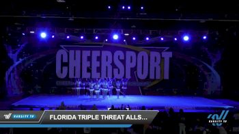 Florida Triple Threat Allstars - Royal Catz [2022 L4.2 Senior - D2 - Small] 2022 CHEERSPORT National Cheerleading Championship
