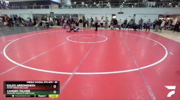 85 lbs Champ. Round 1 - Kaleo Arrowsmith, Plaza Wrestling Club vs Camden Palmer, Hanover Hawkeye Wrestling