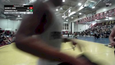 106 lbs Round 2 - Jacob C. Long, Etiwanda vs Fernando Villa, Riverside Rascals