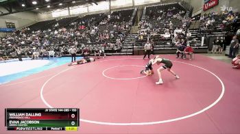 153 lbs Cons. Round 1 - William Dalling, Providence Hall vs Evan Jacobson, Green Canyon