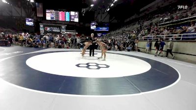 138 lbs Cons. Sub-rd Of 64 - Covell Nichols, KS vs Wyatt Sandoval, WI