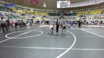 85 lbs Quarterfinal - Kennedy Ferry, Beebe Badgers Wrestling Club vs Arabella Kearns, Saints Wrestling Club