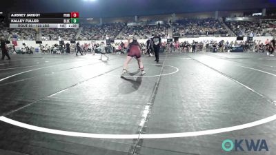 125 lbs Quarterfinal - Aubrey Jardot, Perry Wrestling Club vs Kalley Fuller, Blue Devil Wrestling