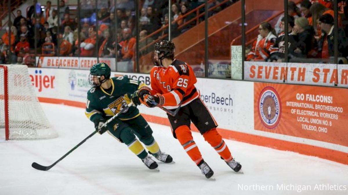 WCHA RinkRap: Northern Michigan Wins A Barb-Burner vs Bowling Green