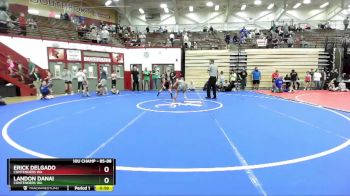 85-88 lbs Round 3 - Landon Danai, Contenders WA vs Erick Delgado, Contenders WA