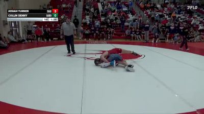 144 lbs Round 2 (4 Team) - Josiah Turner, Thompson HS vs Collin Denny, Oak Mountain