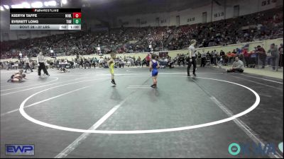 40 lbs Consi Of 16 #2 - Kieryn Taffe, Noble Takedown Club vs Everett Long, Tiger Trained Wrestling