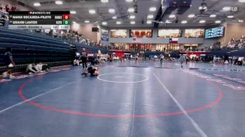 132 lbs Cons. Round 4 - Grahm Lanter, Kansas City-Piper HS vs Nahui Escajeda-Fileto, El Paso Hanks