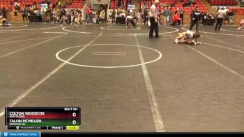 68 lbs Cons. Round 1 - Talon McMillen, Donahue WA vs Colton Woodcox, Unattached