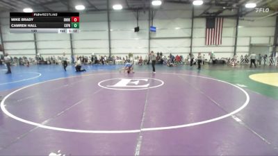 130 lbs Round 1 (9am Saturday) - Camren Hall, Terps Xpress vs Mike Brady, Dynasty Black