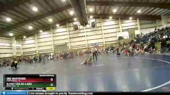 63 lbs Quarters & Wb (16 Team) - Jre Whitford, Utah Green vs Iliyah Sailas-Lara, Bear Cave