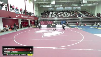 174 lbs Semifinal - Owen Butler, Frostburg State vs Patrick Jackson, Gannon