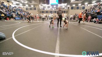 37 lbs Rr Rnd 3 - TITUS JAUREGUI, Tonkawa Takedown Club vs Grady James, Jacket Wrestling Club
