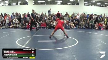 110 lbs Champ. Round 2 - Alexis Fischer, Whittemore-Prescott vs Niyar Rines, Ferndale Eagles WC