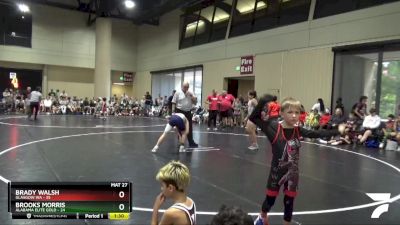 108 lbs Round 4 (6 Team) - Brooks Morris, Alabama Elite Gold vs Brady Walsh, Glasgow WA