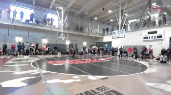 285 lbs Champ. Round 1 - Liam Nevin, Belgrade vs Luis Garza, Moses Lake