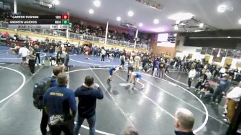 120 lbs Champ. Round 2 - Carter Tughan, Tahoma vs Andrew Agidius, Mead