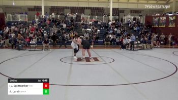 285 lbs Consi Of 8 #2 - JD Splittgerber, Cardinal Newman vs Aidan Larkin, Berkeley Prep