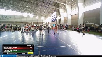 110 lbs Round 2 (4 Team) - Diesel Knudsen, Utah Black vs Christian Valle, Valiant Prep