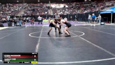 138 lbs Cons. Round 5 - Kysen Mackenzie, Fruitland vs Darius Case, Meridian